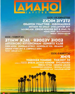 Ohana Festival: Eddie Vedder, Tyler Childers & Pearl Jam - 3 Day Pass